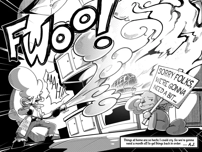Break: ...Puttin' out fires page 1