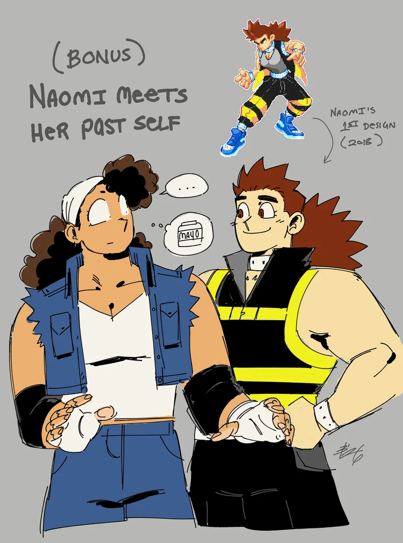 Bonus: Naomi Meets Her Past Self page 1
