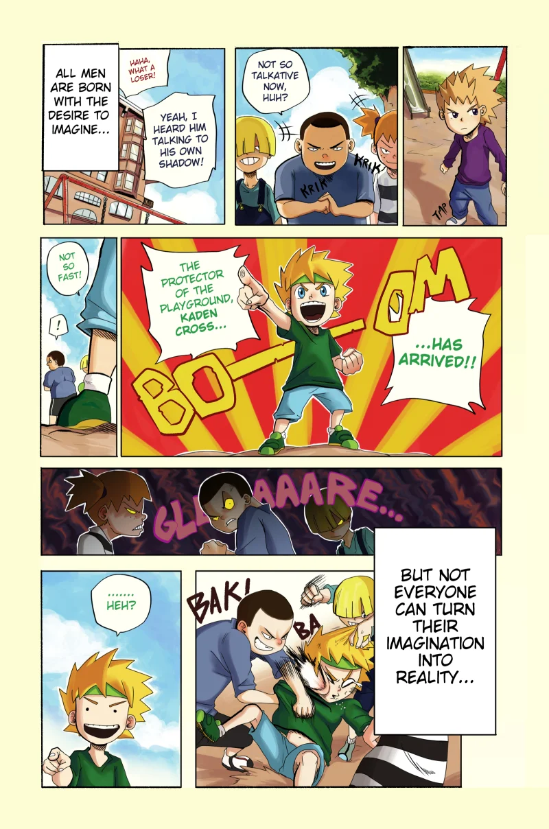 01: Awaken: Kaden Cross! page 1