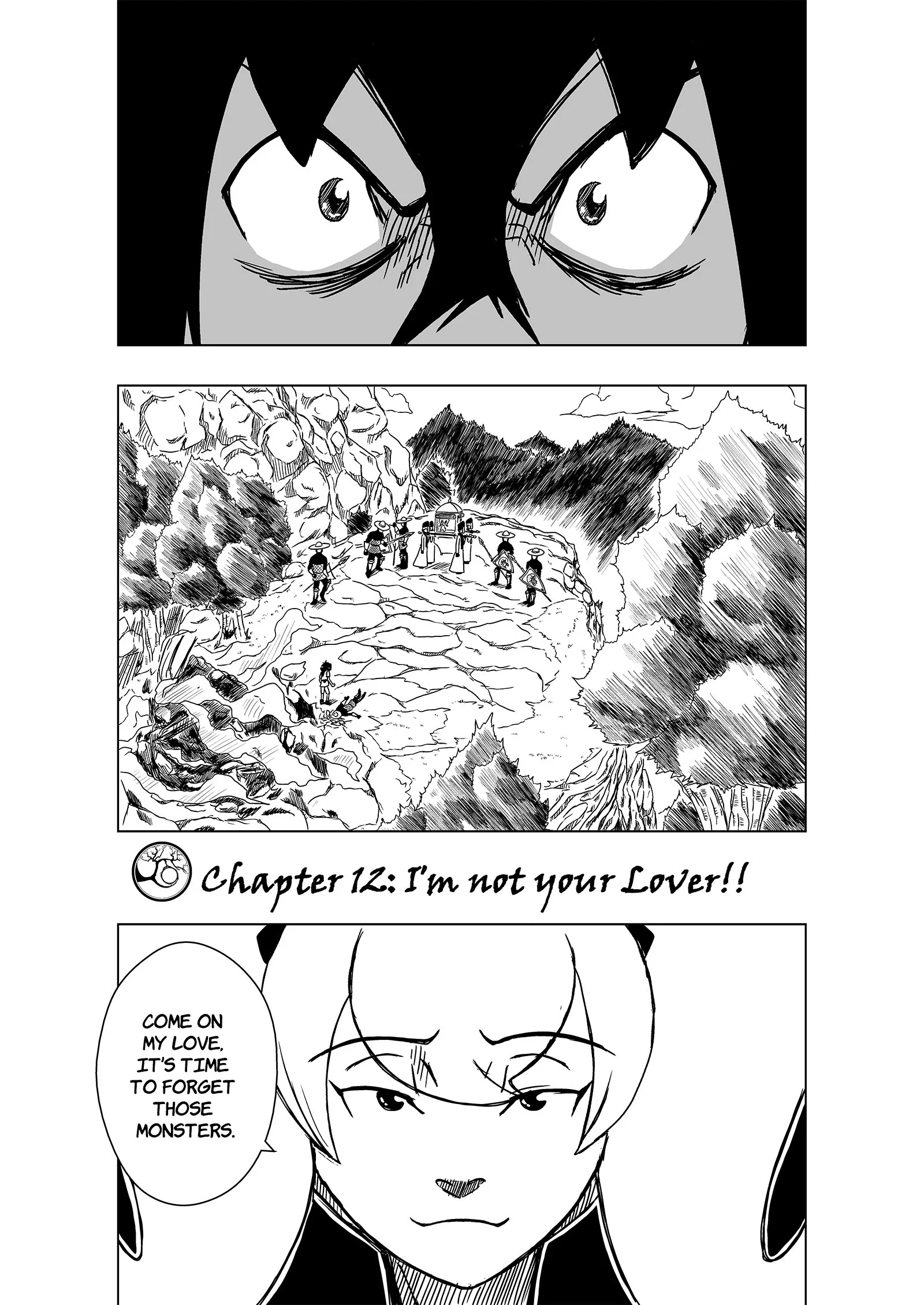 12: I'm not your lover!! page 1
